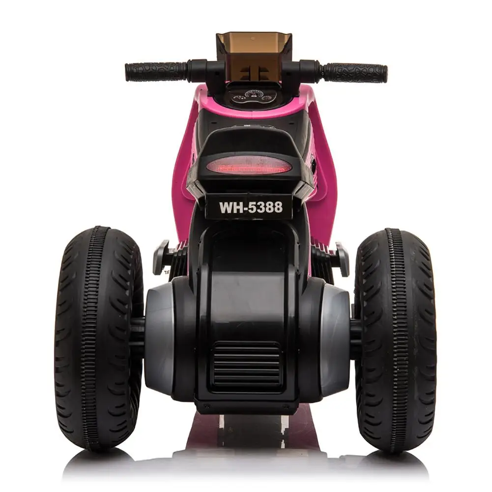 

Childrens Electric Motorcycle 3 Wheels Double Drive Pink Boys Girls Tricycle Baby Large Battery Safe Motor Funny Learning Gifts