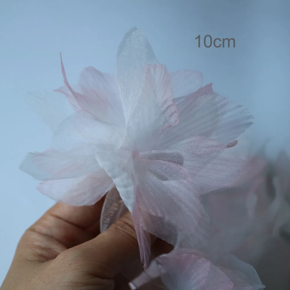 5 шт./лот нашивки с изображением сказочных цветов для одежды Пришивные Цветочные