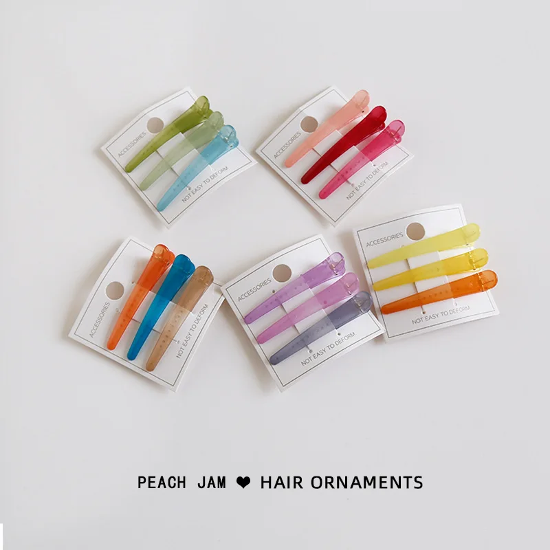 

Женские прозрачные заколки для волос, 3 шт.