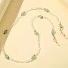 Ремешок на шею Женский, с бусинами и цветами