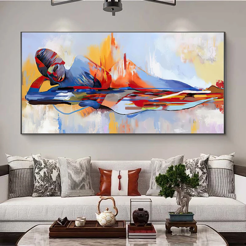 

Абстрактная Картина на холсте «Властелин Будды», настенные художественные плакаты, печатные настенные картины для гостиной, домашний Наст...