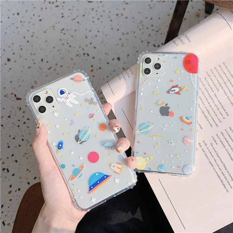 Niceking Angels чехол для телефона Fundas для iPhone X, XR, XS, MAX, 11 Pro, Max, 6 S, прозрачный чехол из ТПУ с цветочным принтом для мальчиков, чехол для iPhone 6, 6s, 7, 8 Plus