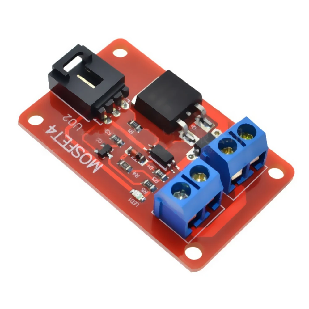 

1 Way Four Channel 4 Route MOSFET Button IRF540 V4.0+ MOSFET Switch Module For Arduino
