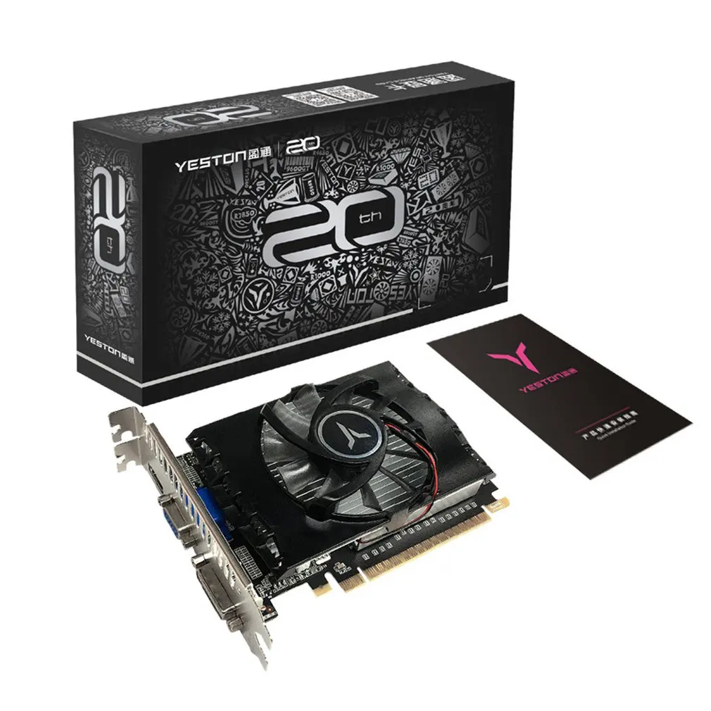 

GT730 4G GDDR3 64bit 902-1333MHz Gaming Computer Video Graphics Cards Support DVI + Compatible HDMI-compatible + VGA PCI-E 3.0