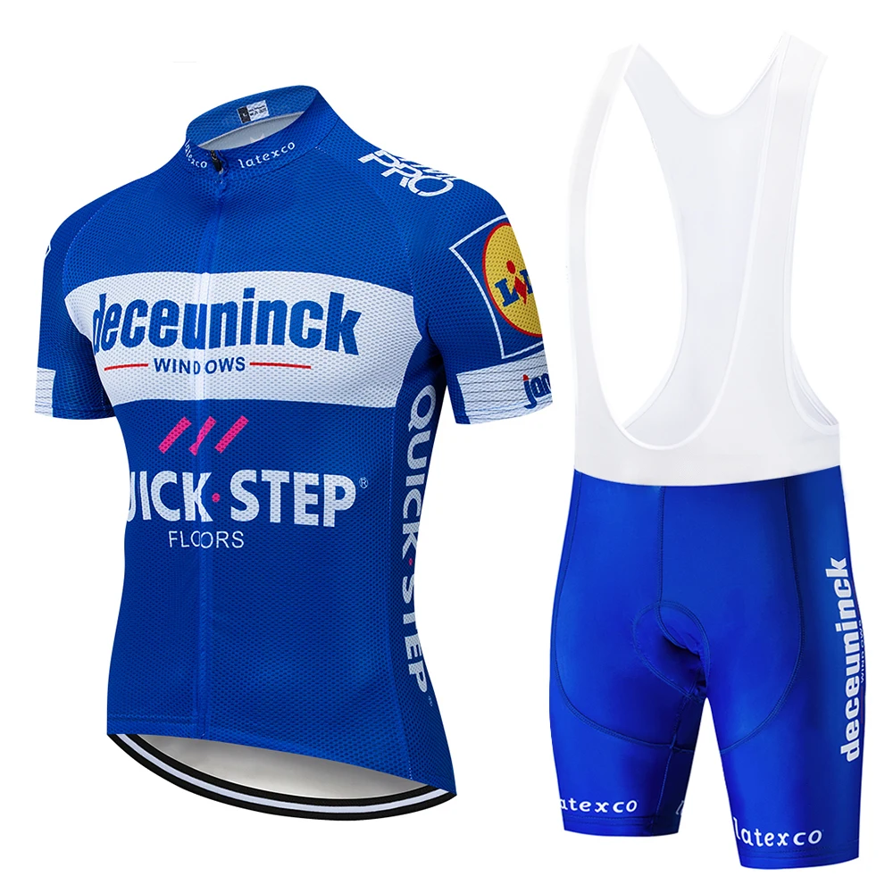 2020 Pro Team Quick Step Велоспорт Джерси 19D Bib набор велосипедная одежда Ropa Ciclism Мужская