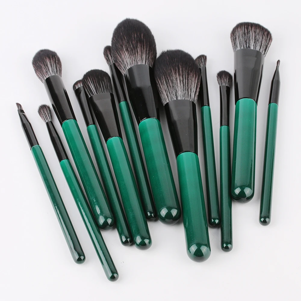 

2021 Makeup Brushes Set Professional and Quality 12 Pcs /Lot Makeup Tools For Eye Face Lips Nose Beauty Make Up , Easy To Clean