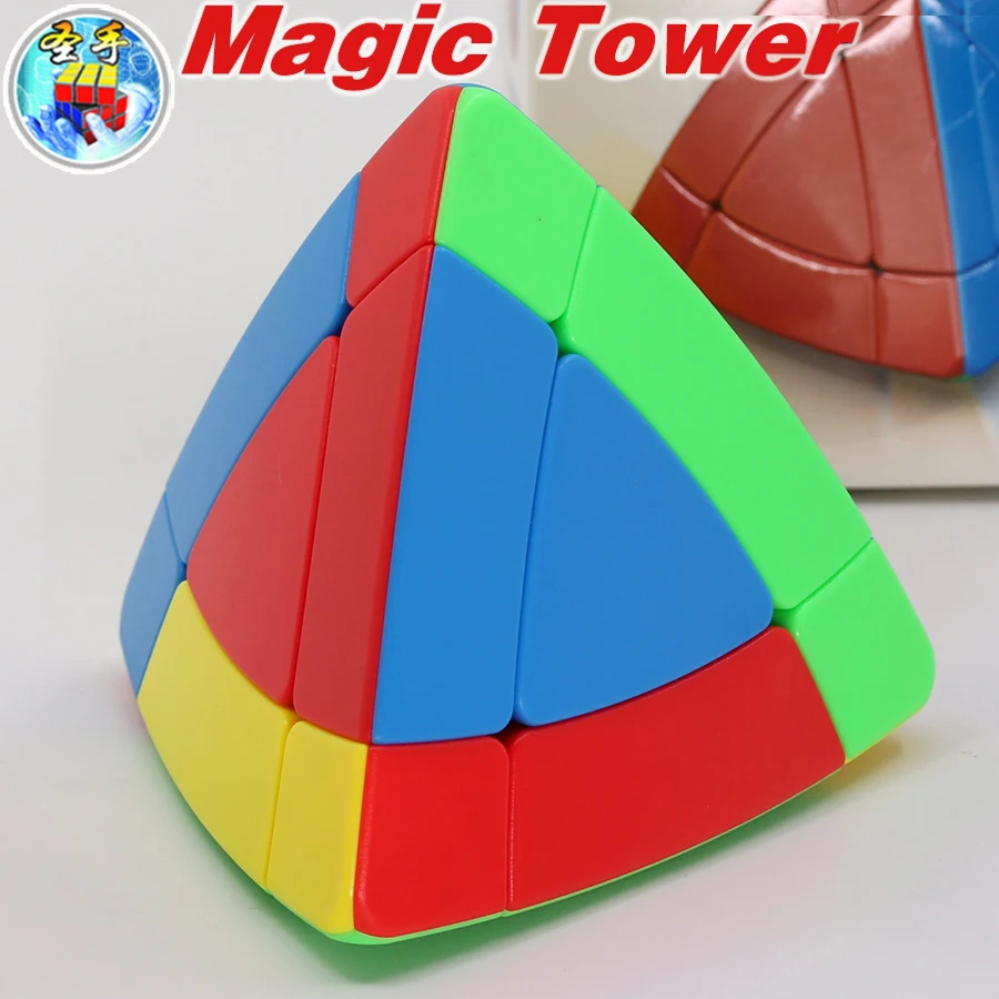Магический куб головоломка SengSo Магическая башня Тетраэдр пираморфикс пирамида