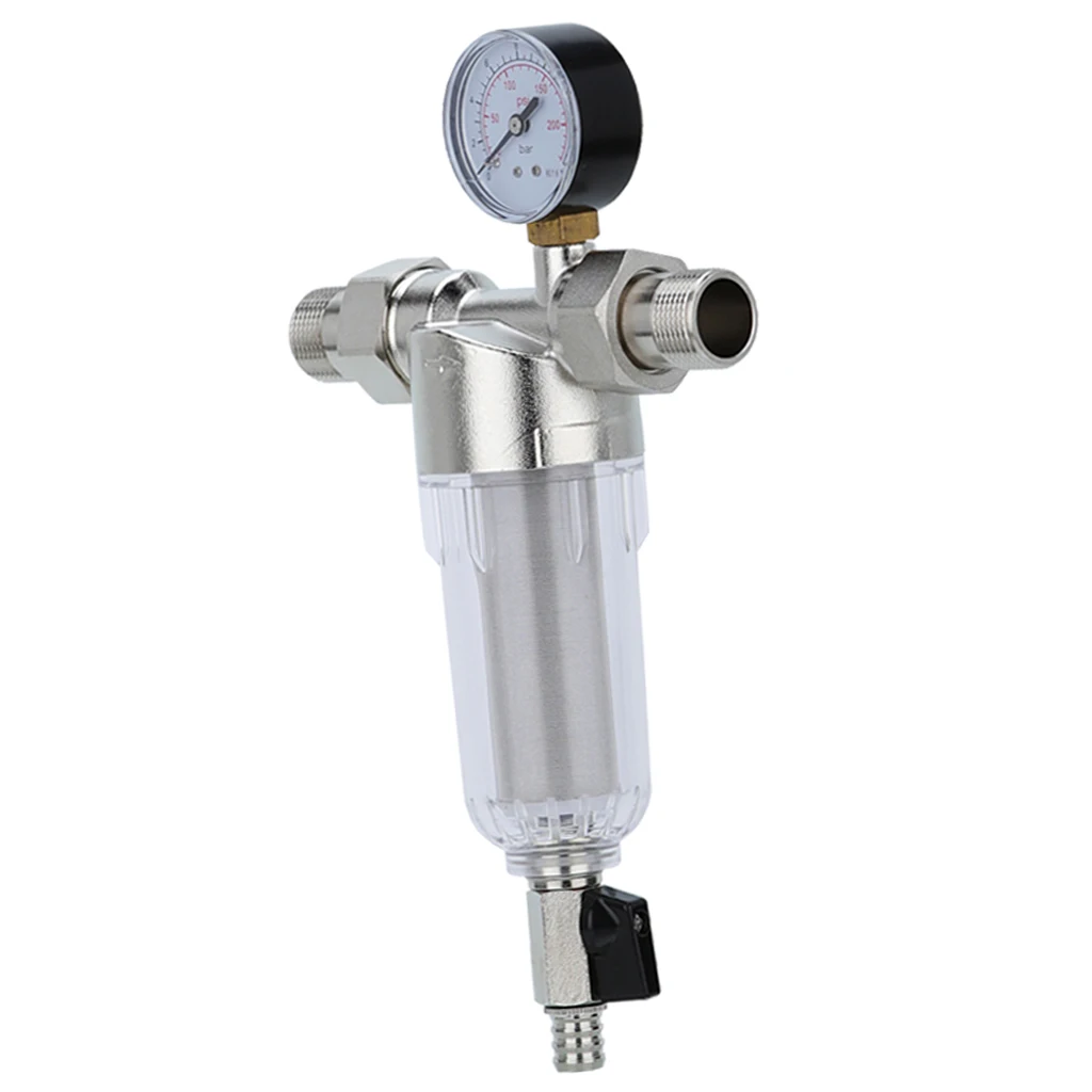 

1pc Water Pre-Filter System/Reusable Spin Down Sediment Water Filter
