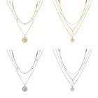 Ожерелье Vienkim в богемном стиле женское, многослойное Длинное колье в стиле бохо, хороший подарок для друга, 2020