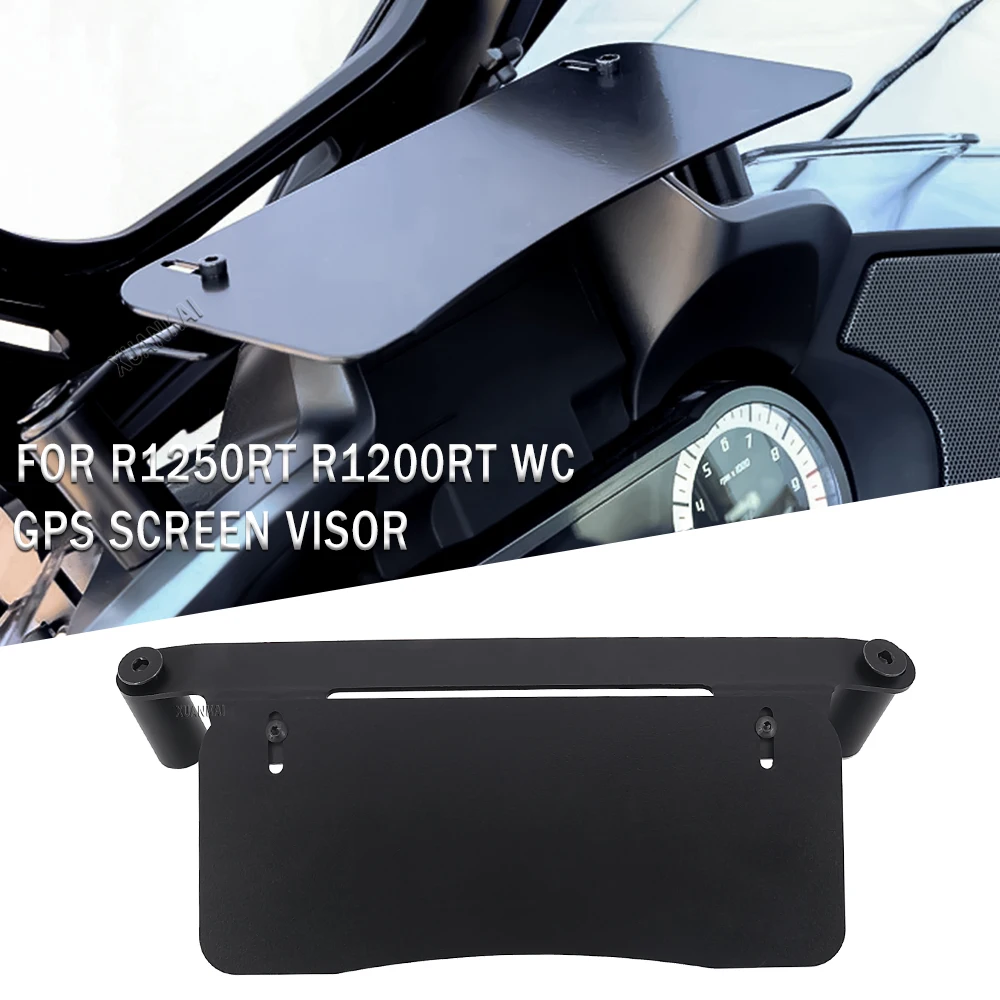 

For BMW R1250RT R 1250 RT R1200RT WC Screen Visor Motorcycle Shelf GPS Plate Navigation Bracket Electronic Equipment Platform