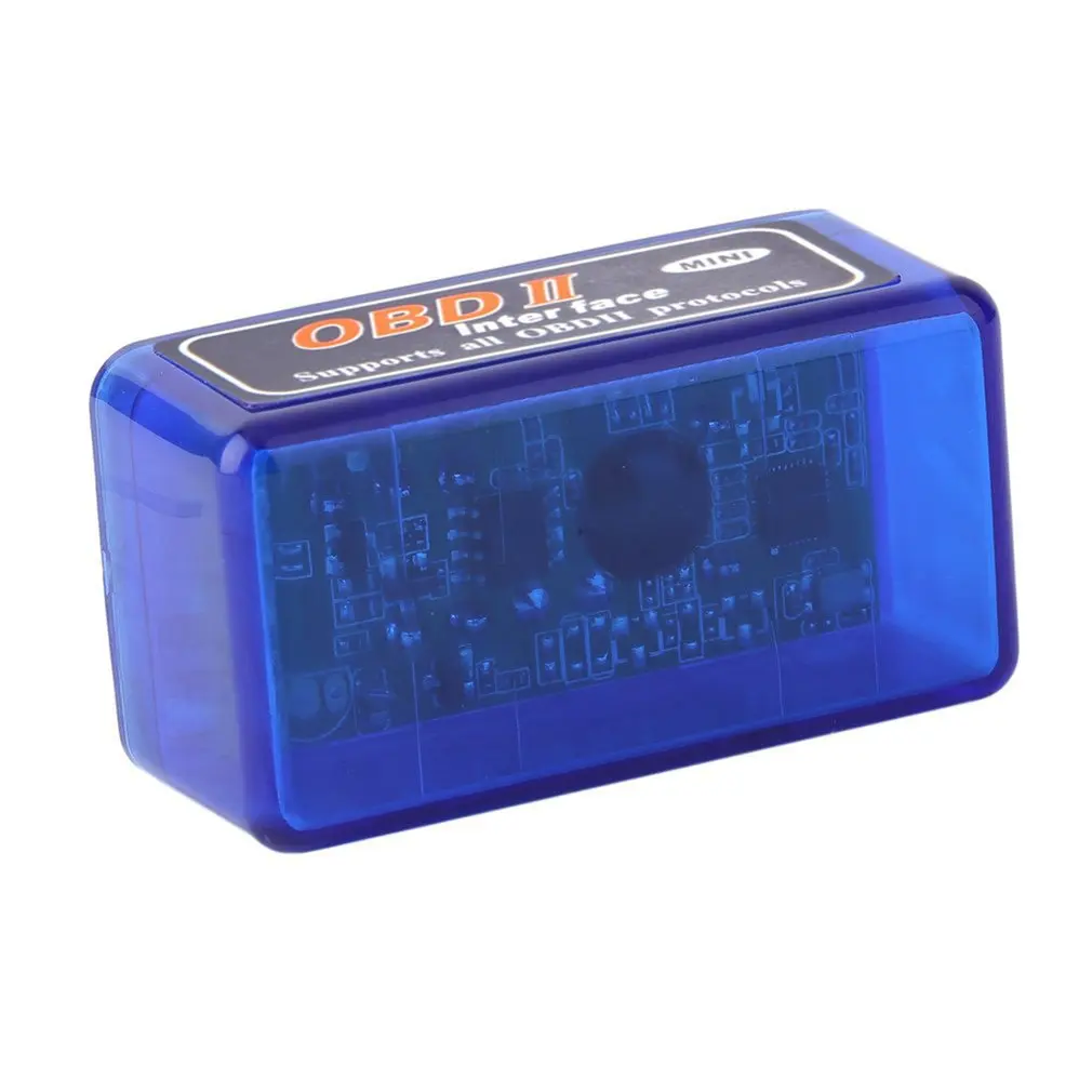 Супер Мини ELM327 Bluetooth-совместимый V2.1 OBD2 Elm 327 Автомобильный диагностический сканер