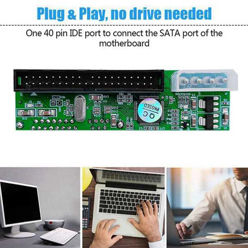 SATA в PATA IDE Конвертер Адаптер Плагин и Играть Модуль Поддержка 7+15 Пинов 3.5/2.5 Жесткий диск DVD 2 Упаковки включено.