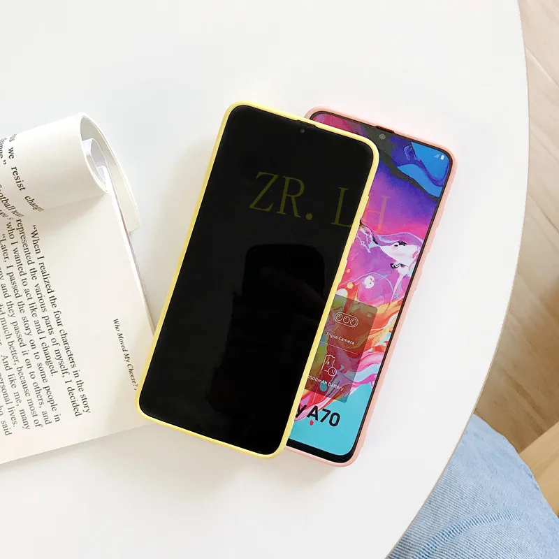 Силиконовый чехол для Samsung Galaxy A21 A71 A01 A51 A50 A20E A70 твердые конфеты M30S A7 2018 S8 S9 S10 Plus S20