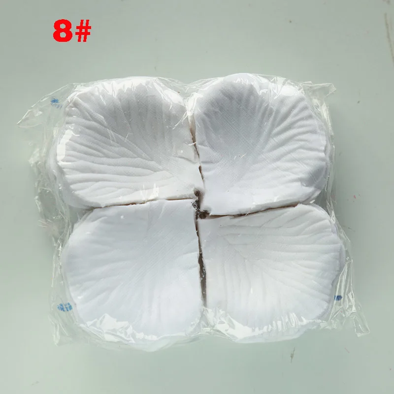 1000 шт./лот романтическое свадебное украшение искусственные лепестки цветов 2020 40