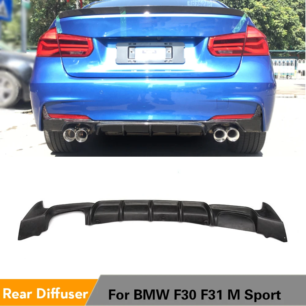 Автомобильный диффузор для заднего бампера губа BMW 3 серии F30 F31 M спортивный