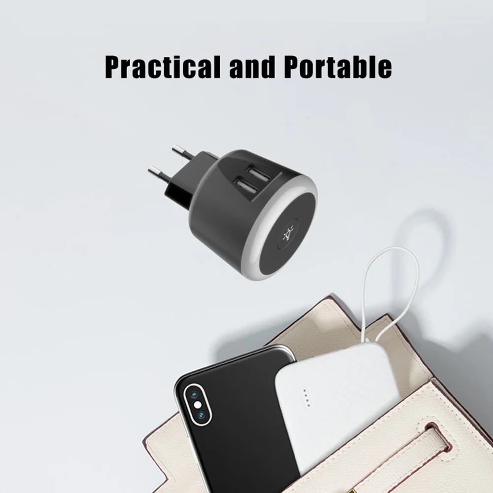 PHOMAX USB зарядное устройство, умный светодиодный, быстрое зарядное устройство для телефона для iPhone X Xs 8 iPad samsung Galaxy s8 s9 s10 Galaxy htc Xiaomi huawei Nexus