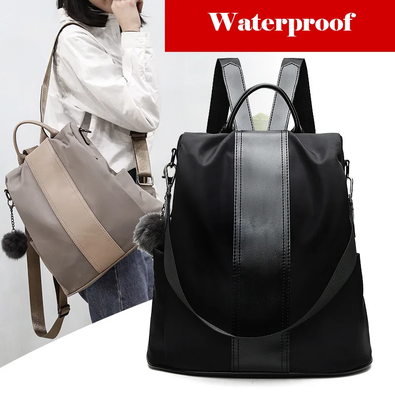 

2020 New Women Lady Backpack Shoulder School Bag Waterproof Anti-theft For Coin Money Cards Books Holder mochila escolar bolsa