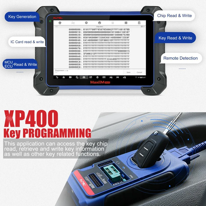 Autel XP400 ключ и чип программист работает с MaxiIM IM608/IM508| |
