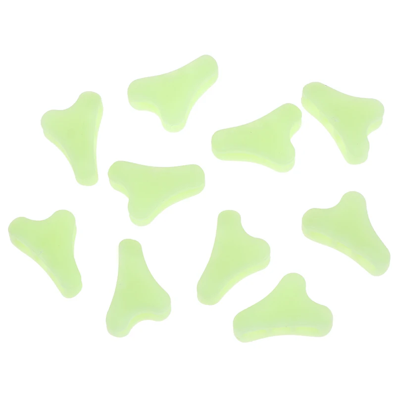 10 шт. светящиеся пластиковые палатки ветряные пробки Регулировка шнура Пряжка