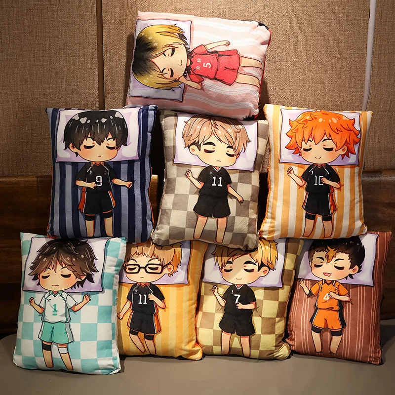 28x35 см Haikyuu плюшевая кукла Хината шоё тобио кагеяма аниме подушка игрушки Haikyuu!