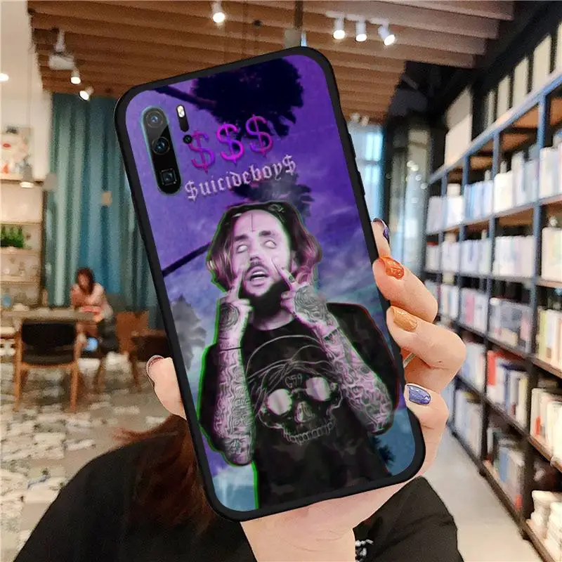 

$uicideboy$ Rap group Musician art Phone Cases For Huawei honor Mate P 9 10 20 30 40 Pro 10i 7 8 a x Lite nova 5t Soft silicone