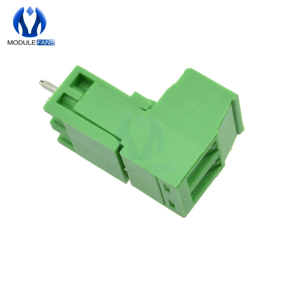 10 шт. KF2EDGK KF 2P 2 контактный разъем под прямым углом клеммы 5 08 мм шаг| |