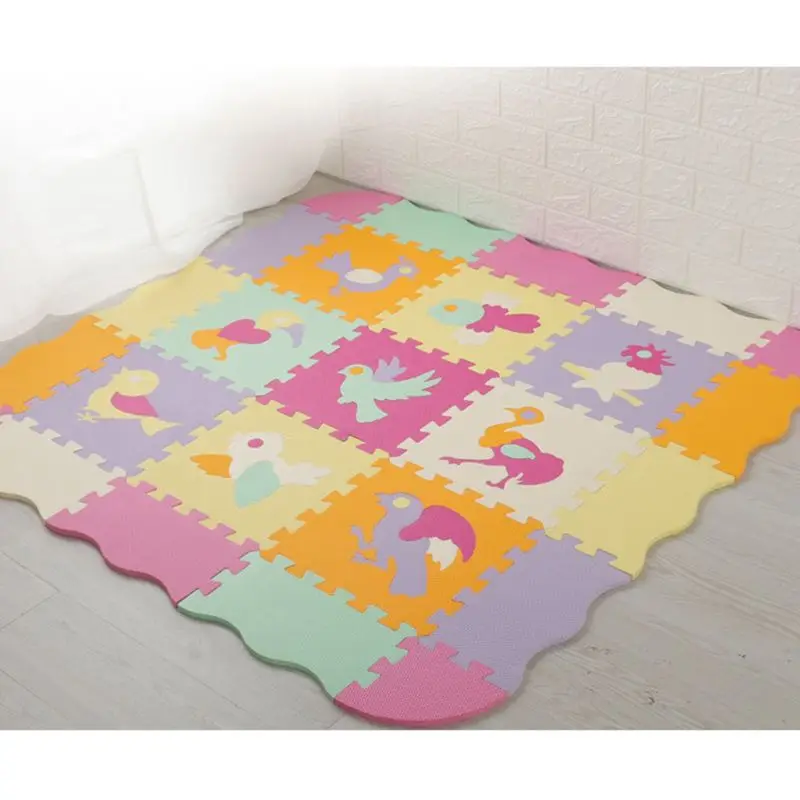 

25 Pcs Baby Play Mat Toddler Kid Indoor Exercise Interlocking Floor Tiles Soft EVA Foam Floor Playmat Yoga Exercise Aid