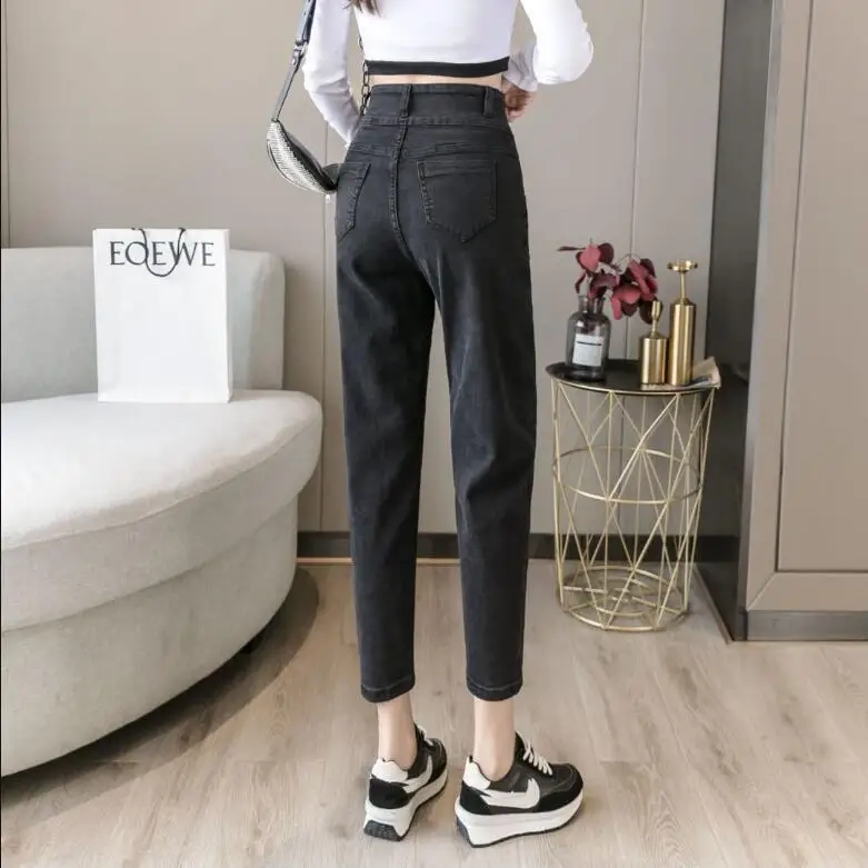 

Woman Jeans Pants Spring and Autumn Harem Jeans