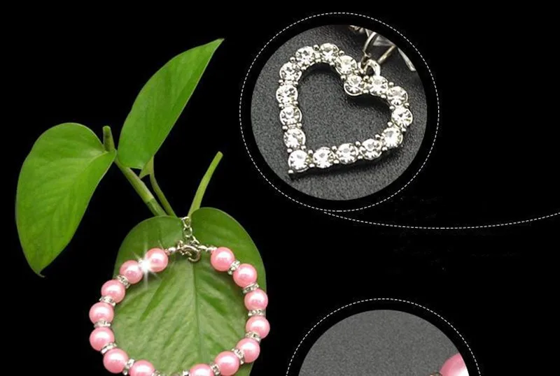 Модные ошейники для домашних животных собака щенок Кот жемчужное ожерелье