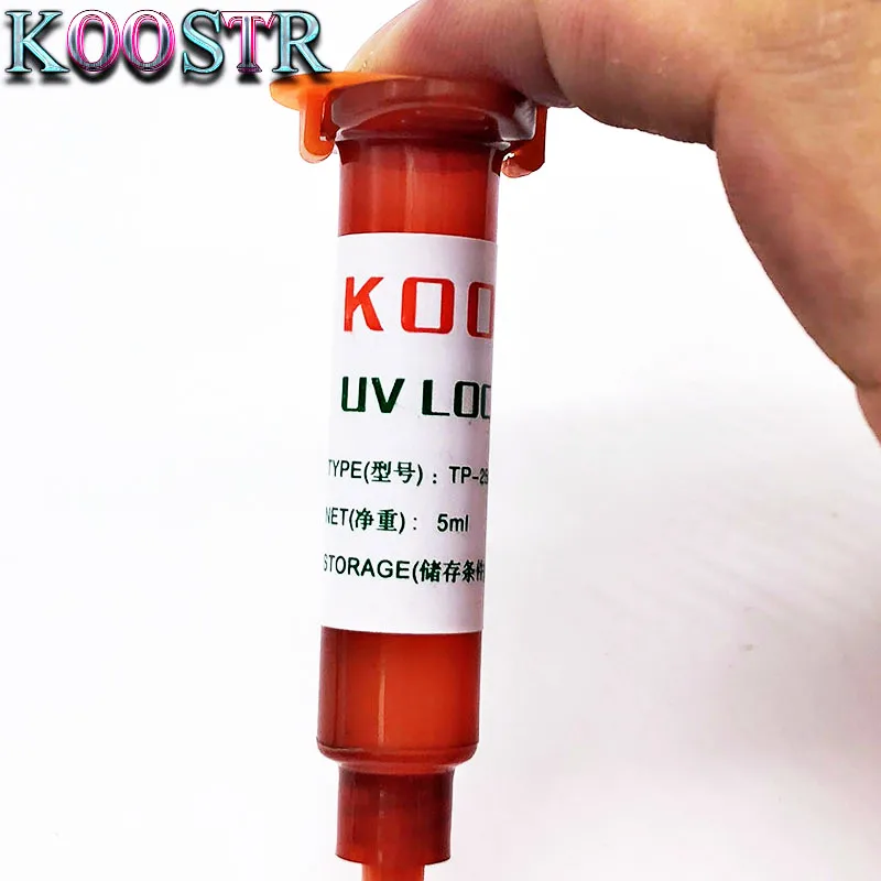 5 мл УФ Клей LOCA Жидкий оптический прозрачный клей для iphone Samsung ect & Repair
