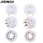 9-контактная трубчатая розетка, керамическая  B9D, разъем клапана, монтаж печатной платы для EL504, EL519, pl519, вакуумный трубчатый усилитель, Hifi, аудио, винтажный, DIY