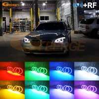 for bmw 7 series f01 f02 f03 f04 rf remote bluetooth compatible app multi color rgb led angel eyes kit halo rings day light