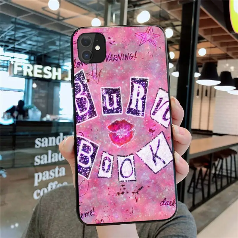 

Mean Girls Burn Book Phone Case for iphone 12 pro max 11 pro XS MAX 8 7 6 6S Plus X 5S SE 2020 XR case