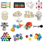 Детские аксессуары для занятой доски сделай сам, игрушки Монтессори, будильник с защелкой, Обучающие сенсорные Игрушки для развития мелкой моторики