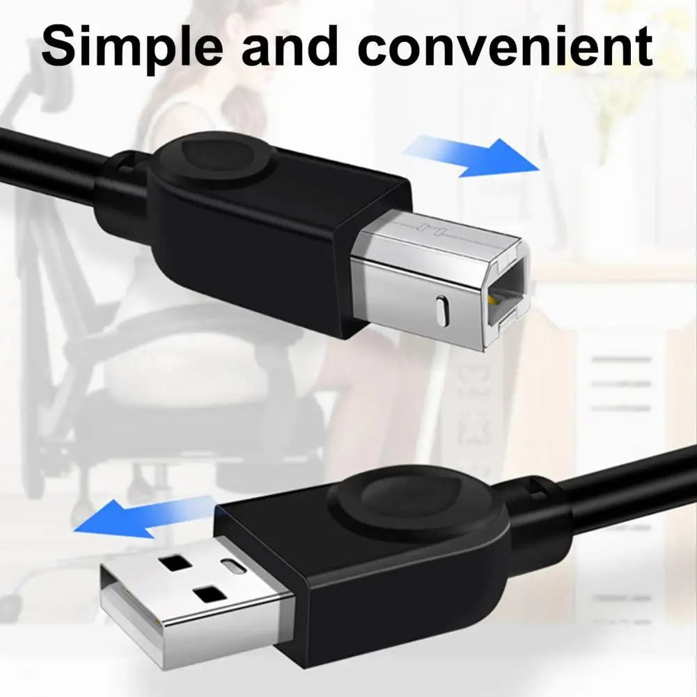 

1,5/3/5/10 м универсальный кабель для принтера USB 2,0 Шнур сканера Высокоскоростной сканер для передачи данных кабель для принтера кабель для синхронизации данных зарядное устройство