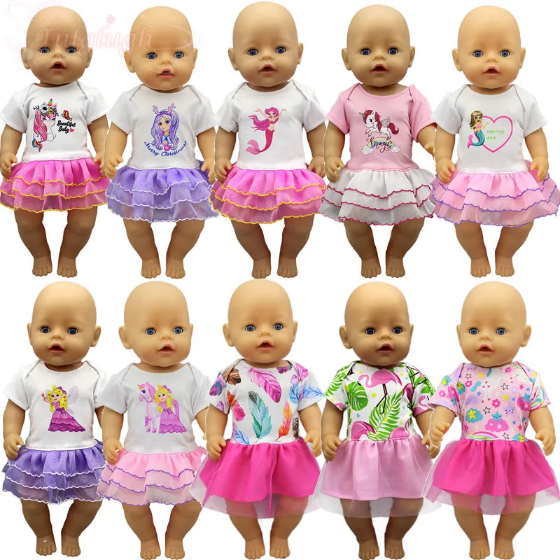10 видов на выбор 1 спортивное платье Одежда для кукол подходит 17 дюймов 43 см