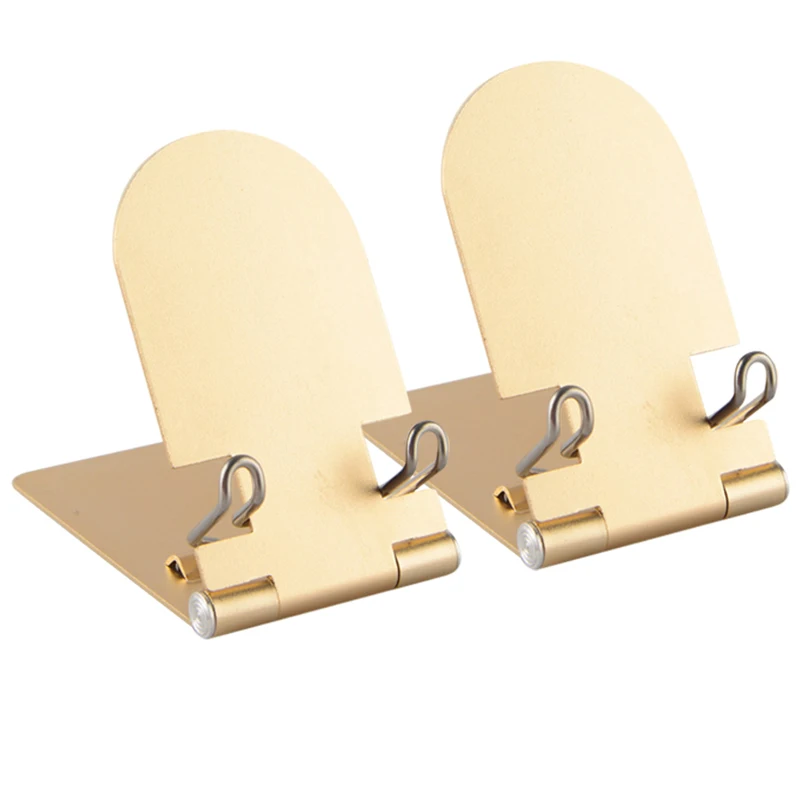 2 шт Мобильный Кронштейн Стенд держатель телефона складной алюминиевый сплав