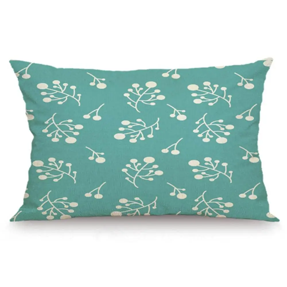 Новый модный простой геометрический чехол для подушки прямоугольная поясная