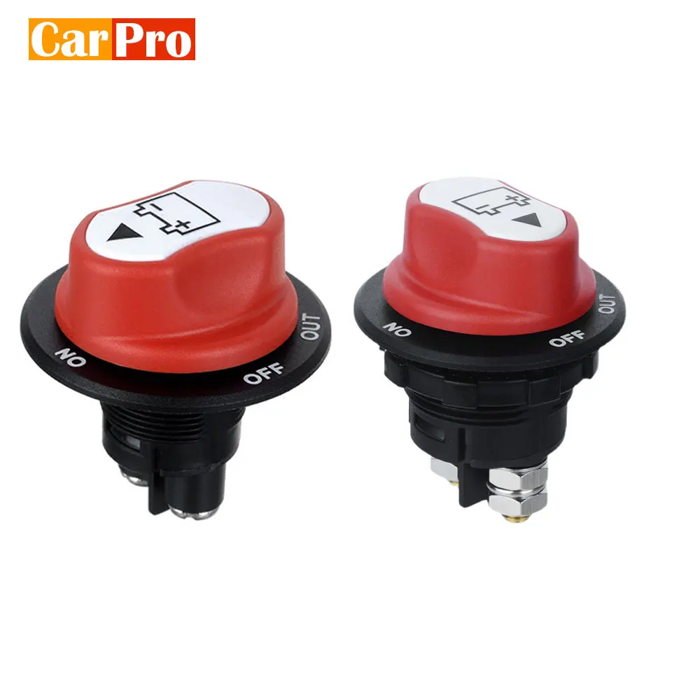 

Переключатель постоянного тока для автомобильного аккумулятора 50 А 100 А, водонепроницаемый защитный аксессуар для автомобиля, лодки