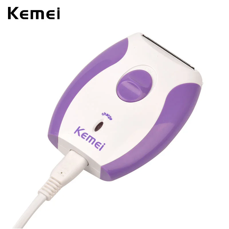 Kemei перезаряжаемые Леди бритвы для удаления волос клипер устройство для женщин эпилятор электрический скребок для бритья Бритва Эпилятор S34