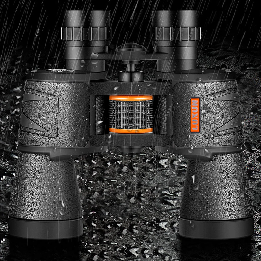 

LUXUN 20x50 HD High Magnification Outdoor Hunting Telescope Low Light Night Vision Powerful Binoculars Big Eyepiece Telescope