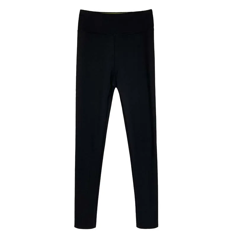 

Women Autumn Winter Fleeced Leggings Woman Fleece Leggings Slim Black warm Pants 2021 New Thickened and Plush Wear Warm Pants