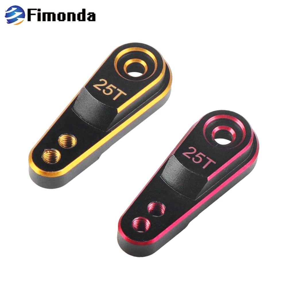 

TRX4 Aluminum Alloy 25T Steering Link Servo Arm for 1/10 RC Crawler Car TRX-4 Defender Metal Upgrade Parts