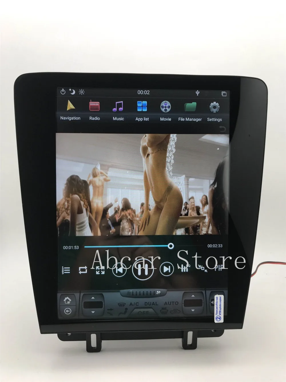 12," Тесла стиль Android 8,1 автомобильный dvd плеер gps навигации для Ford Mustang 2010 2011 2012 2013 стерео радио ips px6