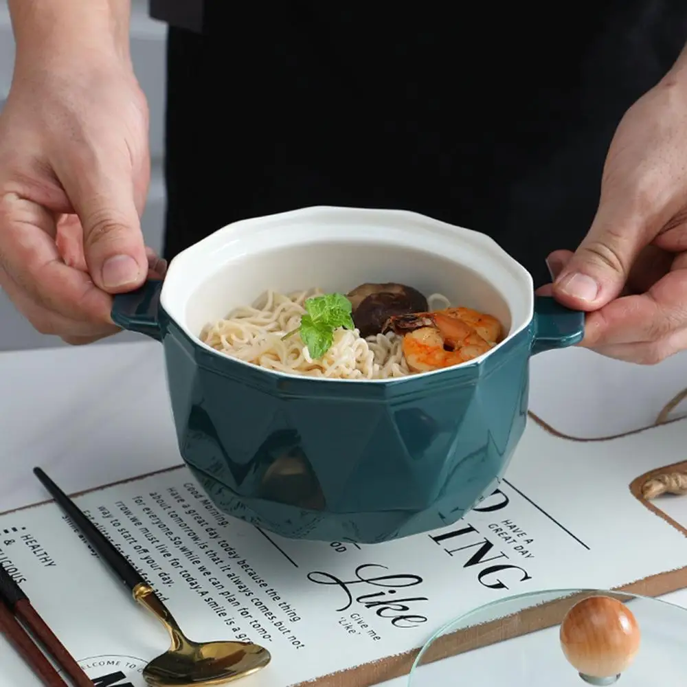 Керамическая миска большой емкости керамическая для выпечки макаронных изделий