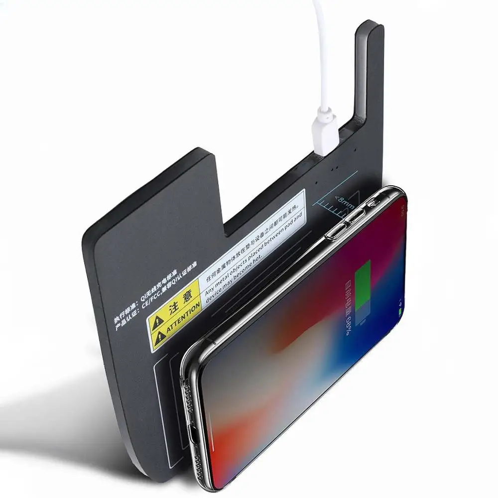 

Console Storage Box Qi Wireless Charger for Honda for Civic 10th 2016-2018 Portable Auto Phone Charging Holder Car Electronics