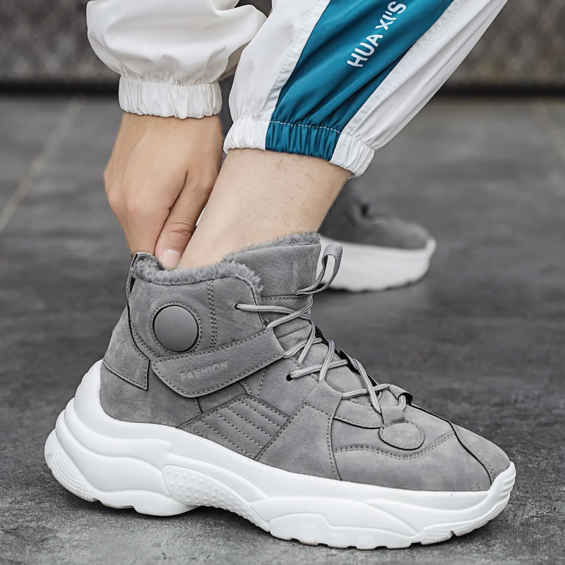 Мужские кроссовки на массивной платформе; zapatillas hombre; Новинка; мужские баскетбольные кроссовки; нескользящая Противоударная спортивная обувь для пробежек; Basket Homme