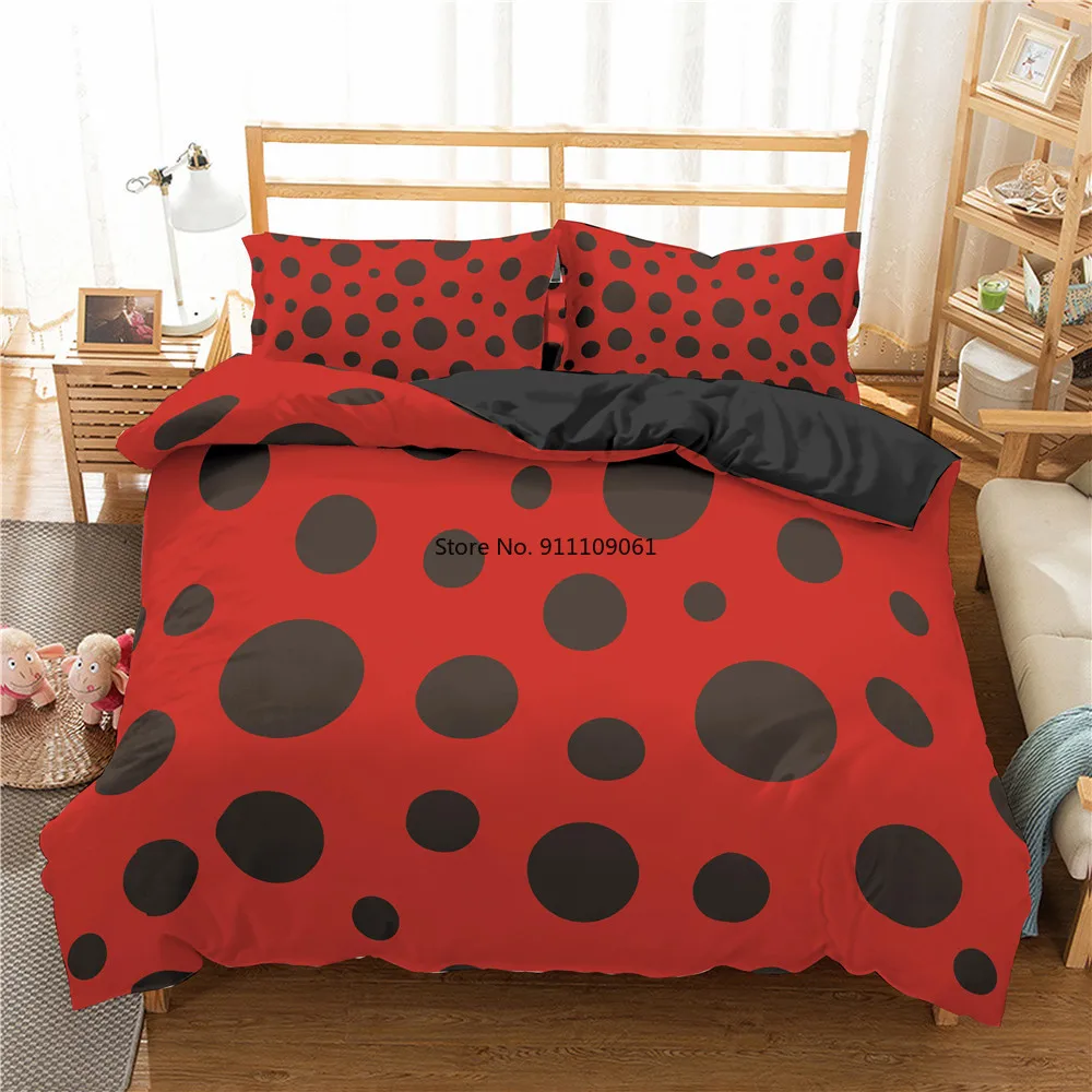 

Geometric Pattern White Red Duvet Cover Set Colorful Printed Bedroom Decor 2/3pc Wave Point Luxury 3d Bedding Queen King Size