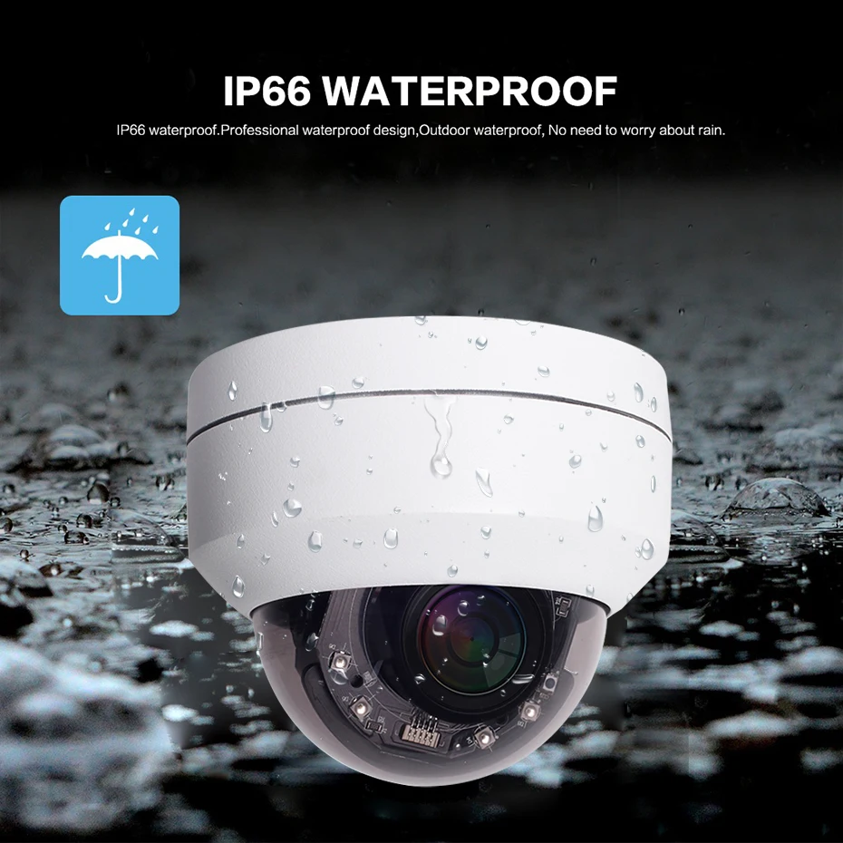 Hikvision совместимый 5MP мини-Купол PTZ ip-камера 4X Zoom 2,8-12 мм Наружная 45 м IR CCTV видеонаблюдение Камера Безопасности s