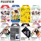 Пленка Instax Mini MickeyBlackMonoИстория игрушек для фотоаппарата Fujifillm Instant Mini 11, 9, 8, 7s, фотоаппарата для фотографий, ссылка, 10 листов